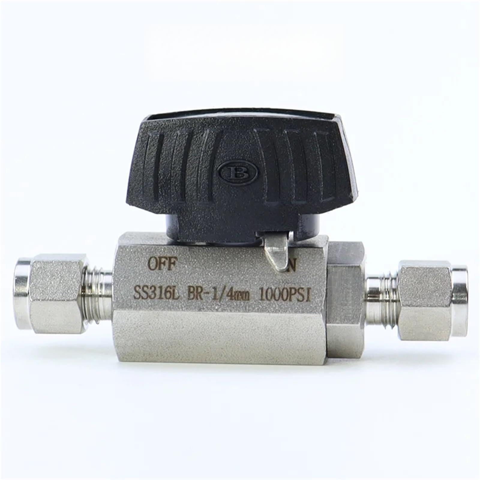 Vanne à boisseau sphérique raccord à compression 3/8 inox 316L 1000 psi