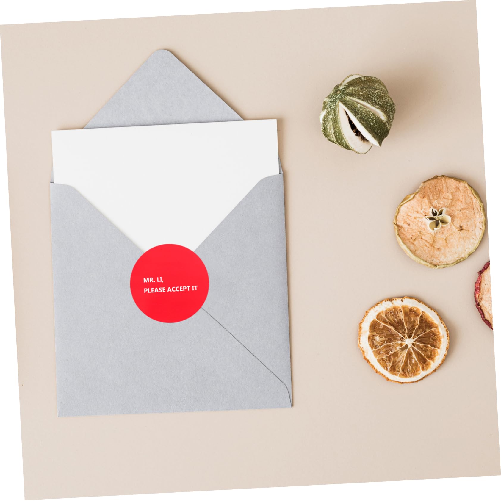 SHINEOFI 5rotoli Etichette Adesive Stampabili Etichette Vuote Per Organizzazione e Archiviazione Superficie Scrivibile e Adesione Per e Casa Gialle Rosse