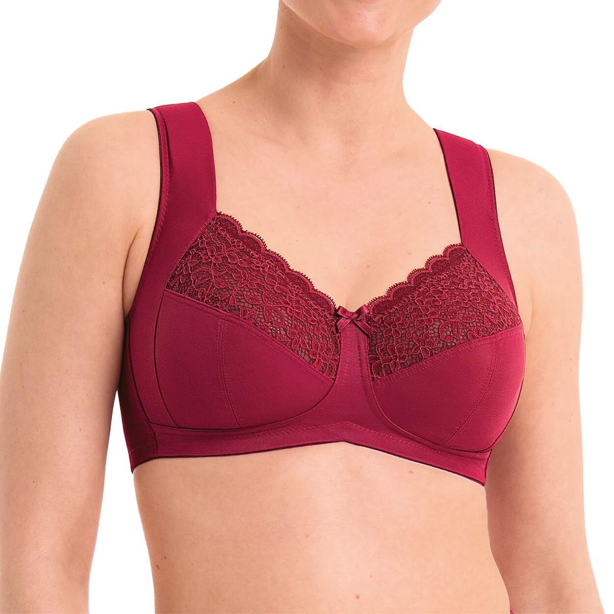 Anita Women's Support Bra Havanna 5813 Gr. 36g in Dark red