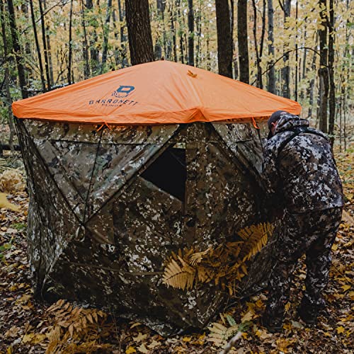 Barronett Blinds® 5-Sided Blaze Orange Safety Cap, For Use With 5-Sided Hunting Blinds, Safety During Hunting, Attaches Quickly And Easily, Blaze Orange, Ba704 #TOP3