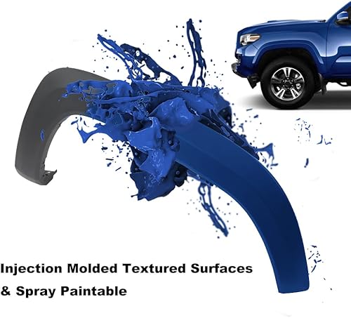 Miniatura 4 de GRAND ORANGE Cubierta de guardabarros de rueda compatible con modelos Ford F250 F350 Super Duty 1999-2007 (no compatible con modelos duales),