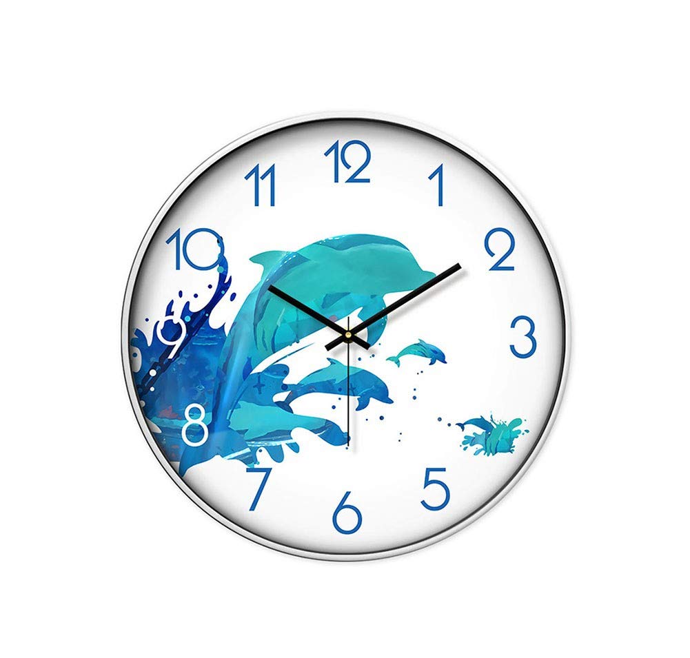 Horloge murale salon moderne et créative pour un intérieur zen