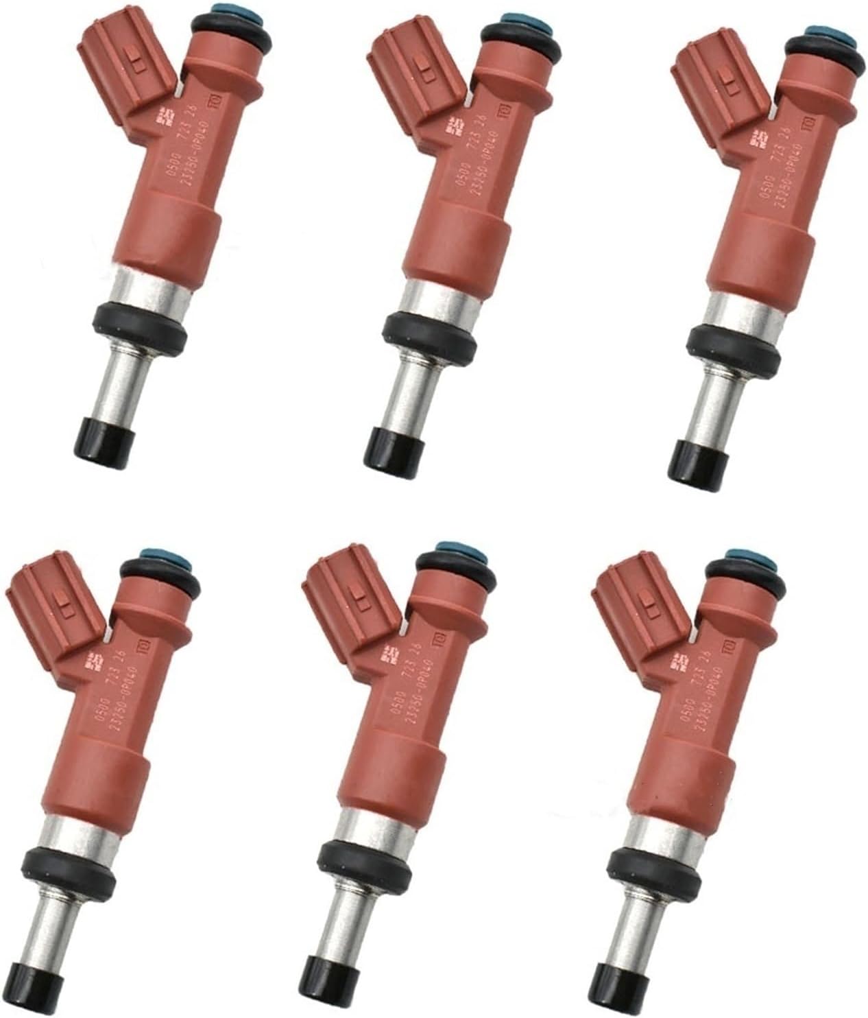 6PCS 燃料インジェクター 23250-31050 23209-31050 23250-0P040 トヨタ
