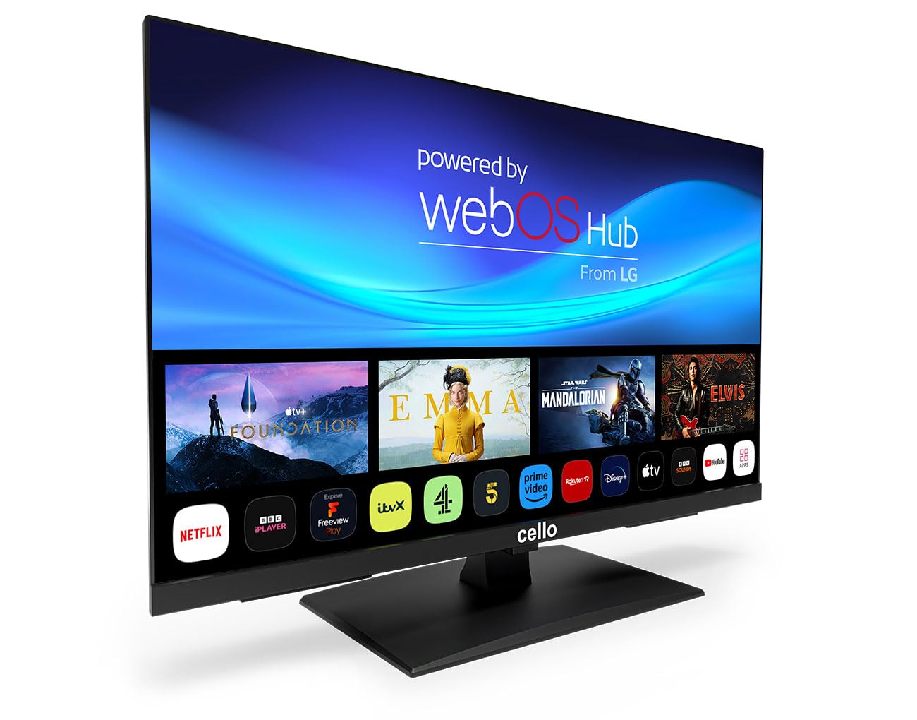 Cello C2424WSH Smart TV 24 Pollici Tripla Tuner - Dettaglio