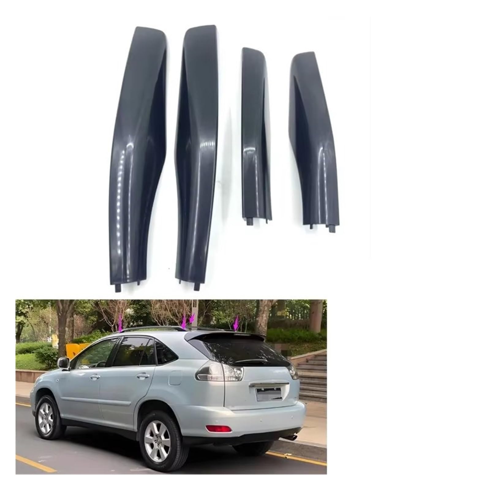Barras Transversales De Techo Para Lexus Para RX350 RX400h