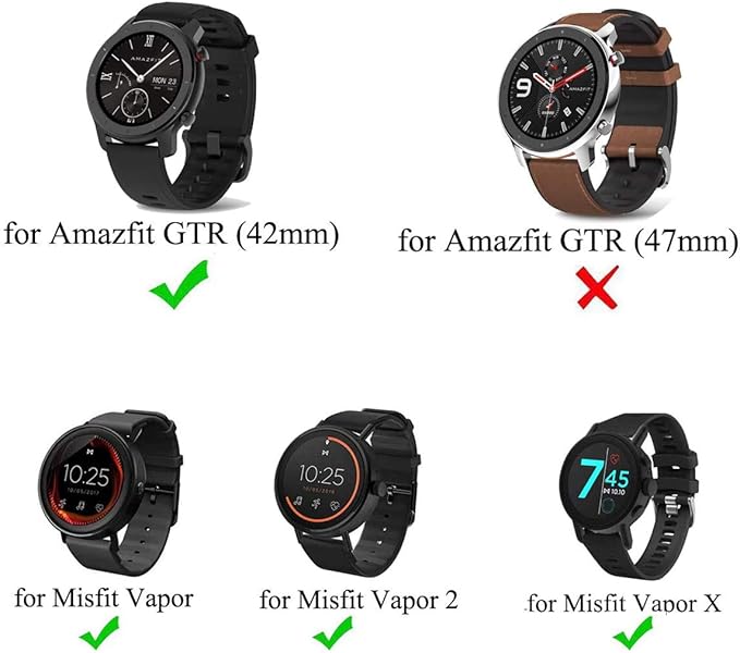 Amazon Co Jp 20mm クイックリリース 通気性 腕時計バンド Misfit Vapor 2 Withings Steel Hr ハイブリッド スポーツスマートウォッチ40mm Verizon Gizmowatch時計バンド ブラック パープル 家電 カメラ