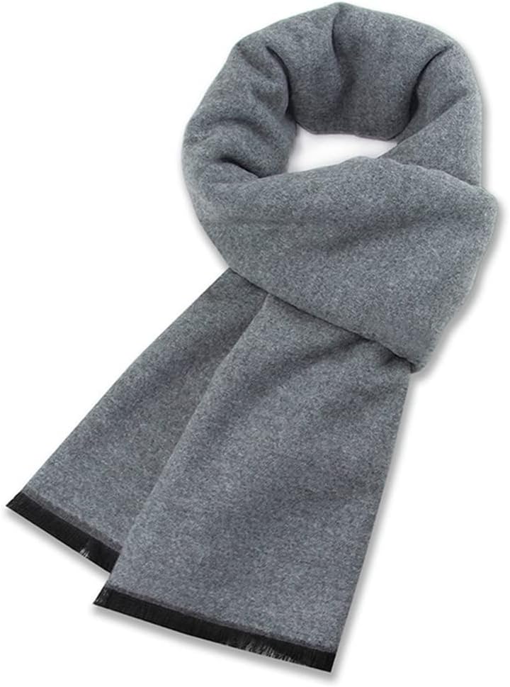 1pcs Men's Scarf Winter Men's and Women's Scarf Fashion Wild Warm Scarf Men's Scarf (Color : C Size : 18032cm) (B 180 * 32cm)