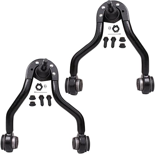 Miniatura 620 de Detroit Axle - Kit de brazos de control delanteros de 4 piezas para Chevrolet Aveo Aveo5 Pontiac G3 Wave Wave5 Suzuki Swift+, 2 brazos de control