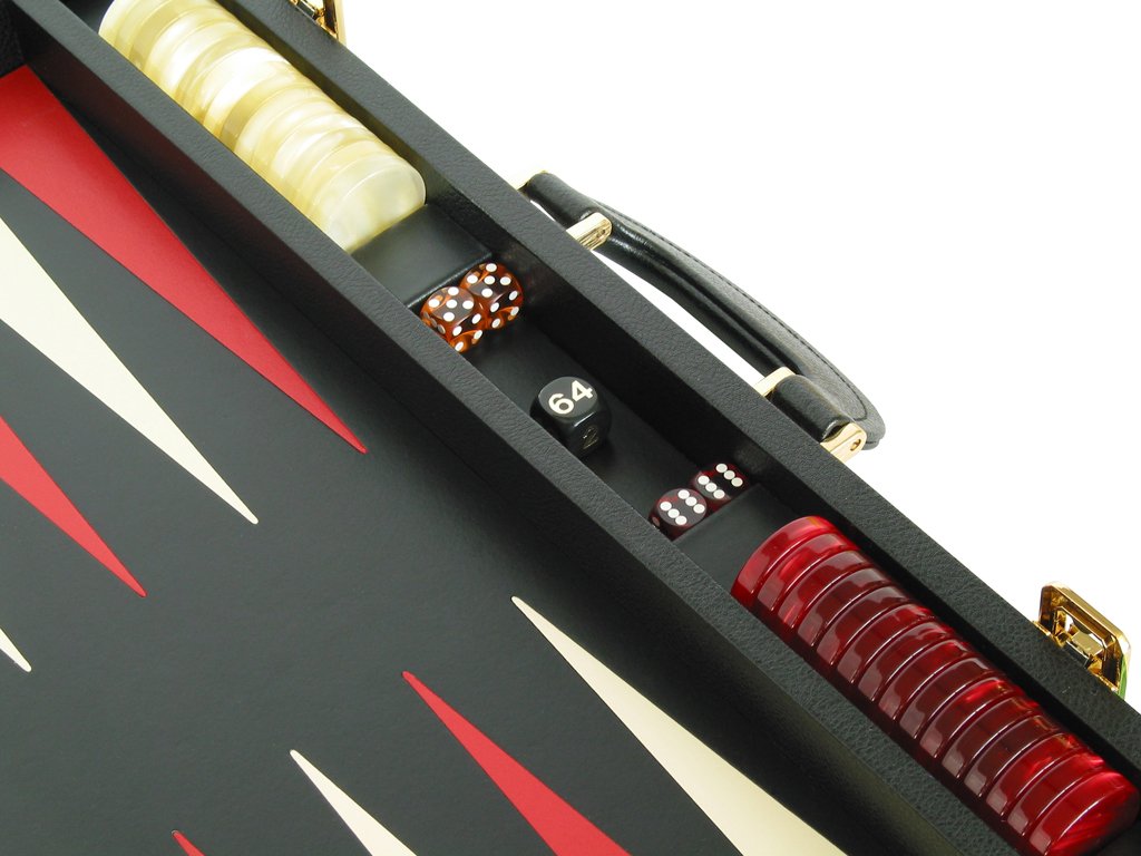Amazon.com: Zaza & Sacci Leather Backgammon Set - Board Game - 20