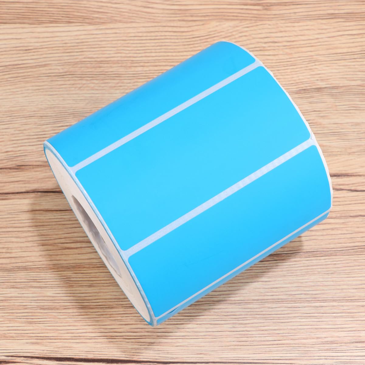 POPETPOP 1000pezzi Etichette Adesive Rotonde in Carta per Organizzazione e Marcatura Blu per Ufficio Negozio e Casa