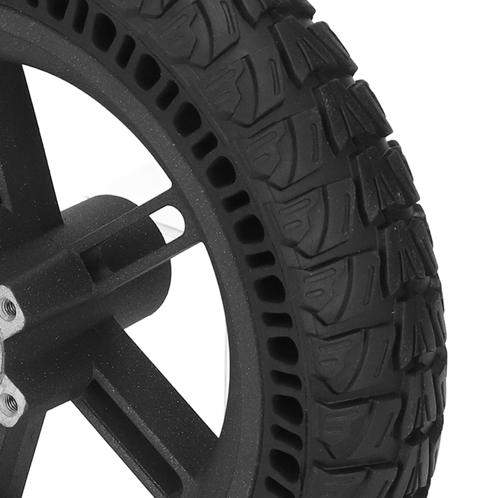 BuyWeek Roue Arrière de Trottinette Électrique pour Xiaomi M365 1S Lite Série, Pneu Solide de Roue Arrière de Scooter Électrique de 8,5 Pouces Antidérapant Résistant aux Chocs