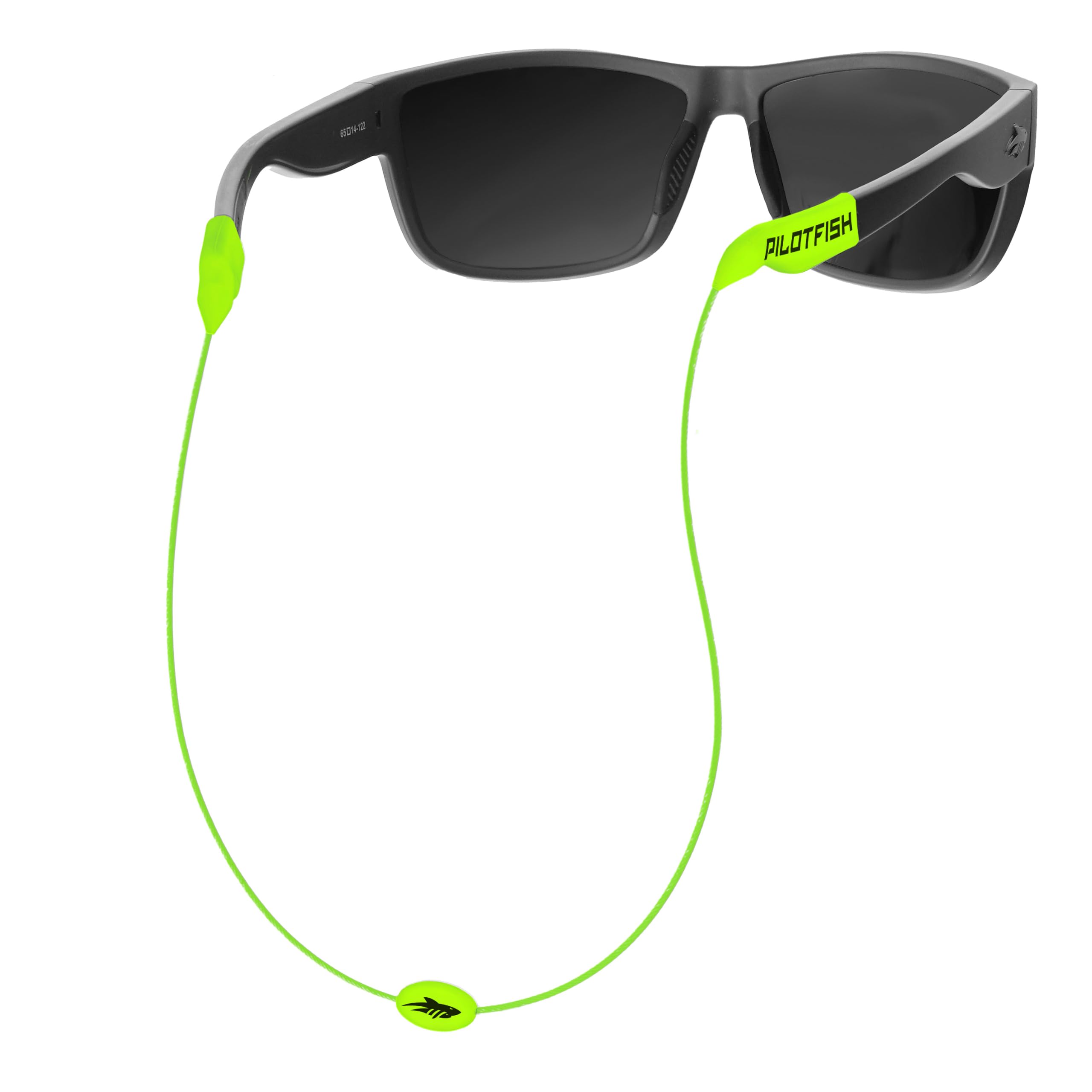 Pilotfish Wire Sunglasses Strap, No-Tail Eyewear Retainer for Glasses, Secure Eyeglass Holder for Sports and Outdoors