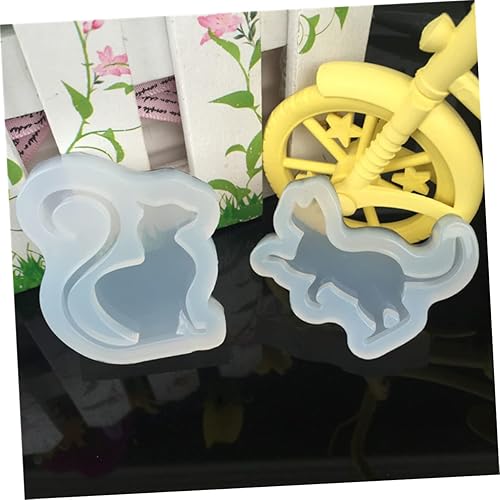 Miniatura 5 de SEWACC 4 Pcs para Chocolate De Silicone Patches Silicone Molds for Chocolate Molde De para Resina Resin Molds for Resin Soap Plastic Resin Glue