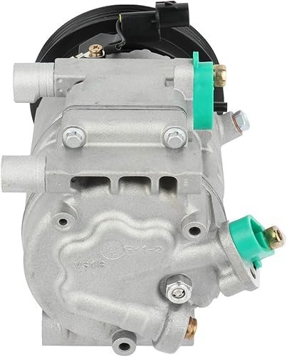 CCIYU Compresor de aire acondicionado con embrague A/C compresor de aire para coche 2006-2012 para Dodge Attitude 1.6L Compresor de aire