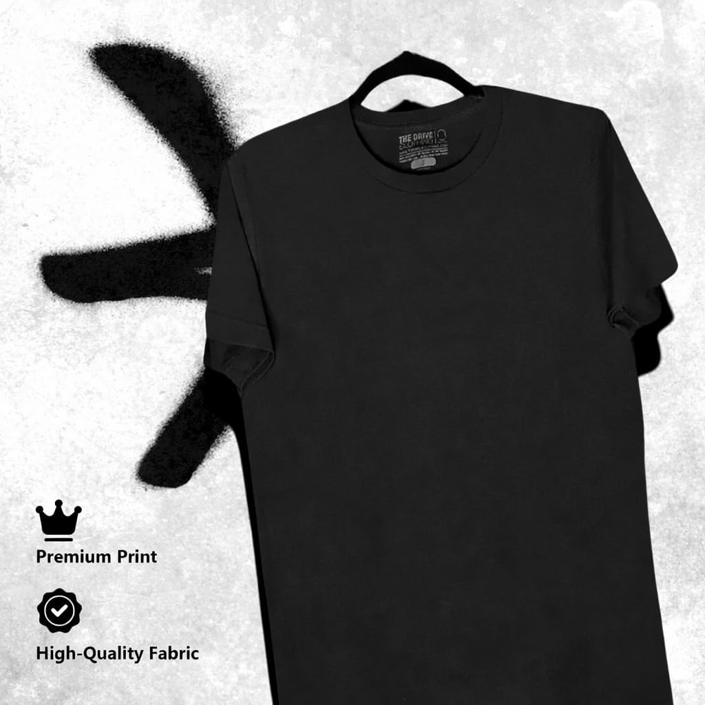 The Drive Clothing "MAS Tequila Black Graphic Tee Men & Women | Mens Graphic T-Shirt | Unisex Casual Tee