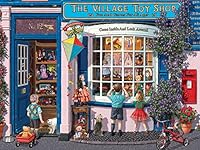 Algopix Similar Product 2 - White Mountain Puzzles Village Toy Shop
