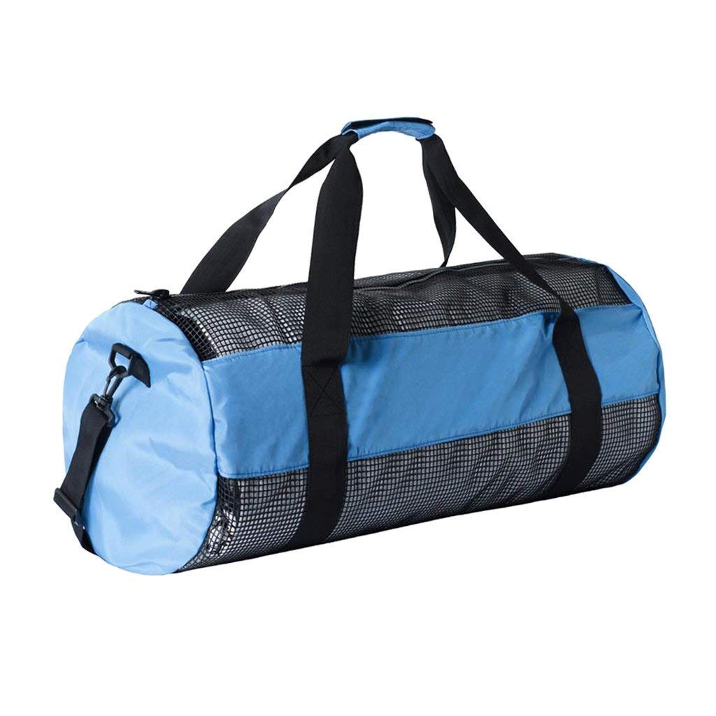 Sac de plongée grande capacité en maille filet Sac à main Sac à bandoulière pour entraînement de natation, plongée avec tuba
