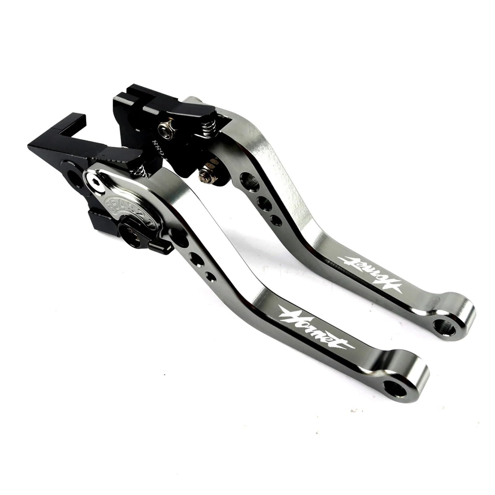 Ywqjiopm Titanium Motorcycle Brake Clutch Lever For Cb599/Cb600 Cb919 Cb900f For Hornet 250 Cb 599 600 919 900 F Short Brake Clutch Lever Motorcycle Accessories Handles Lever