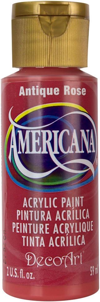 DecoArt DA156-3 Americana Acrylic Paint, 2-Ounce, Antique Rose