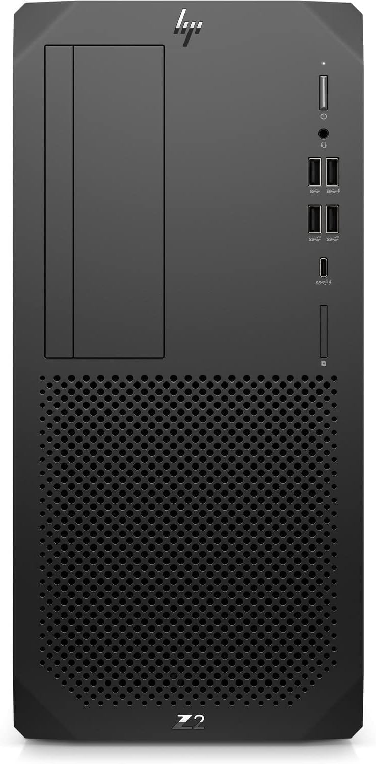 HP Computer PC Desktop Z2 G5 TWR, Processore Intel Core i7-10700, Memoria Ram 16GB, Disco SSD 1000GB, Scheda Grafica NVIDIA P4000 da 8GB, Win 11 Pro, Office, HDMI (Ricondizionato - Nuovo)