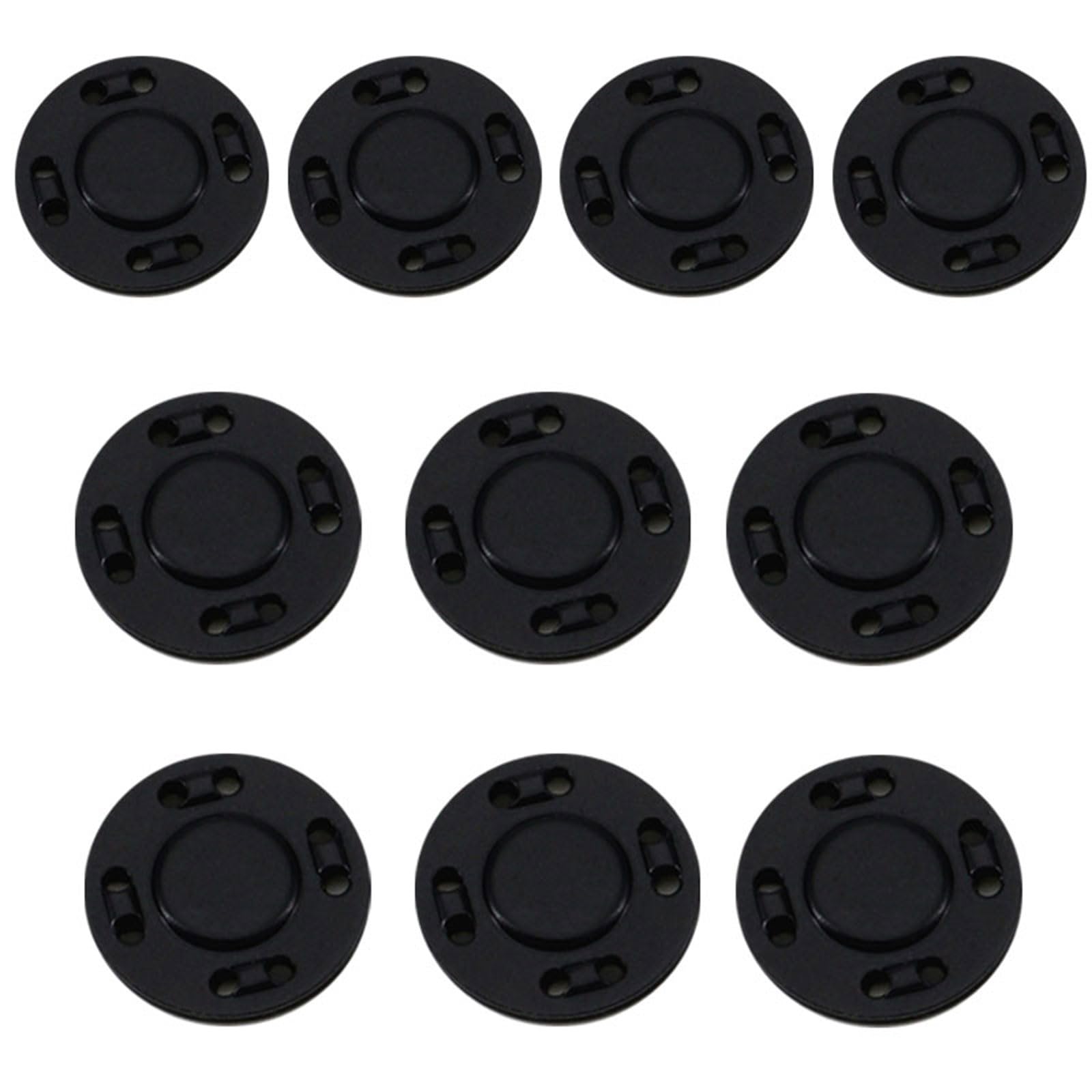 Tsophreniq Strong Sewing Button for Jackets Purses Projects Hide Closures Long Time Use Metal Round Invisible Closures