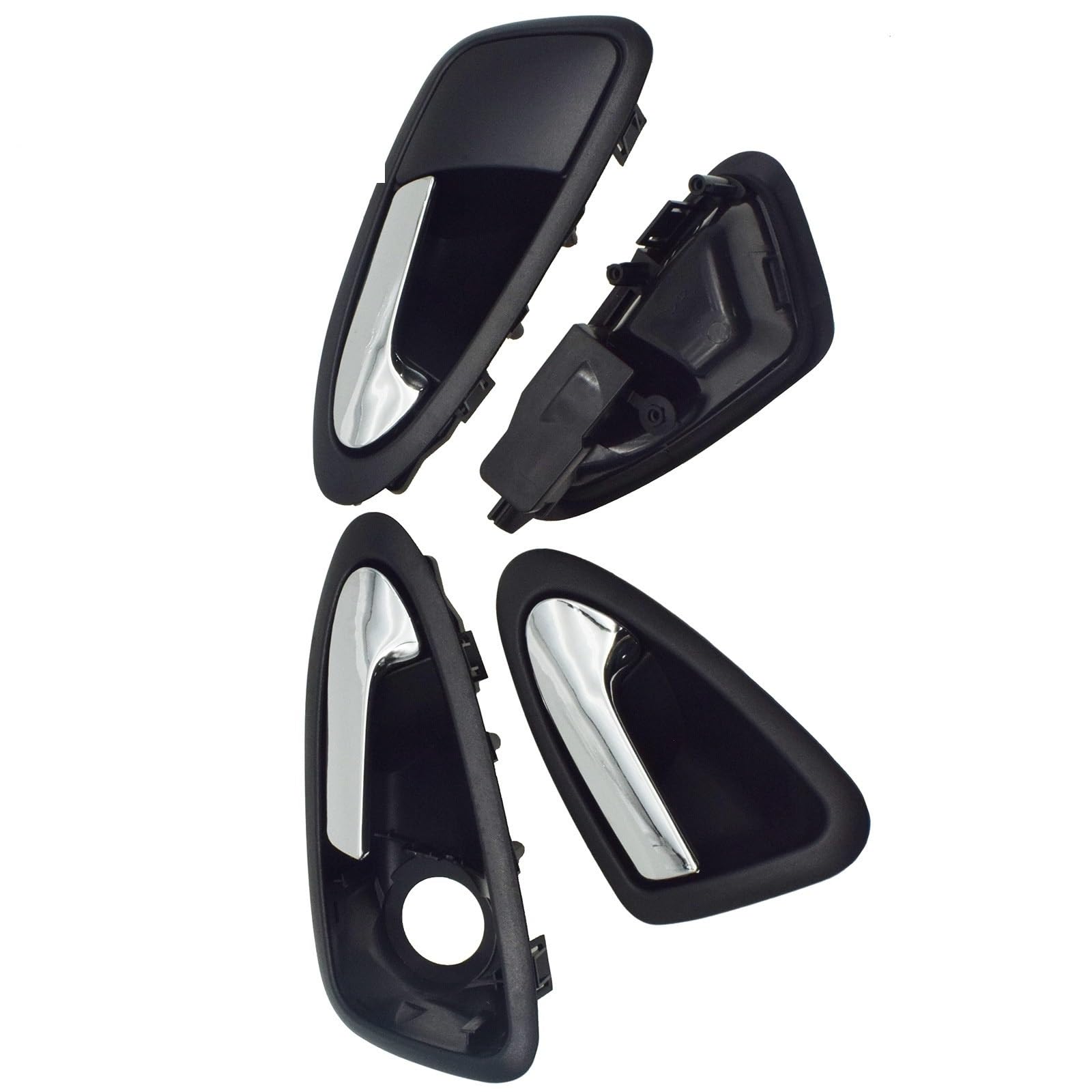 ZFQOOZD Interior Side Inner Door Handle for 6J1837113A 6J1837114A for Seat for Ibiza 2009 2010 2011-2017