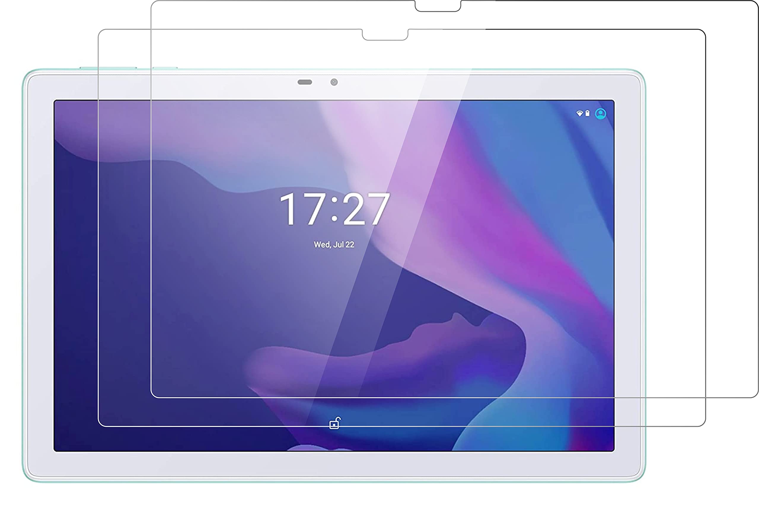 LF [2 Pack Screen Guard Compatible With Alcatel TKEE Max 10.1inch Tablet (NOT A TEMPERED GLASS-Unbreakable) [Bubble Free], [Anti-Scratch] - Clear (B095SNR664) Amazon Price History, Amazon Price Tracker