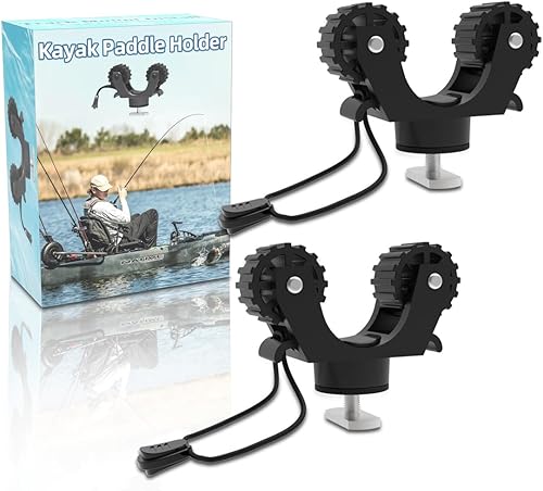 Soporte de red para remo de kayak y pesca, accesorios de montaje en riel para canoa, tabla de remo