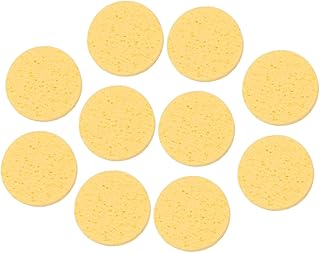 STOBAZA 10 esponjas faciales redondas de celu...