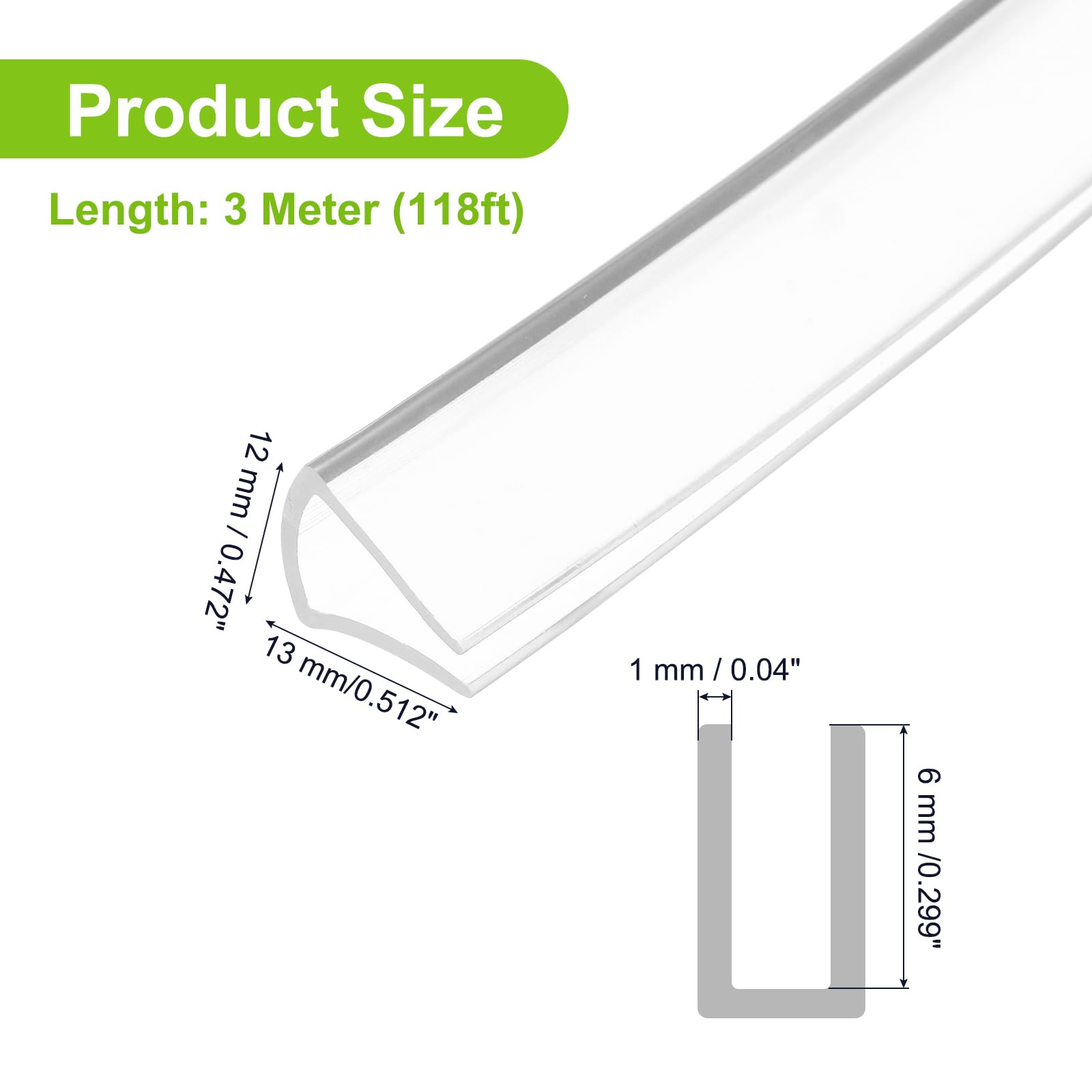 PATIKIL Rubber Seal Strip - Image 2