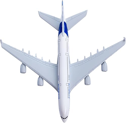 Miniatura 8 de Bswath - Aviones fundidos a presión 1400 Coca Airways 380 modelo de avión de aleación de metal para decoración y regalo