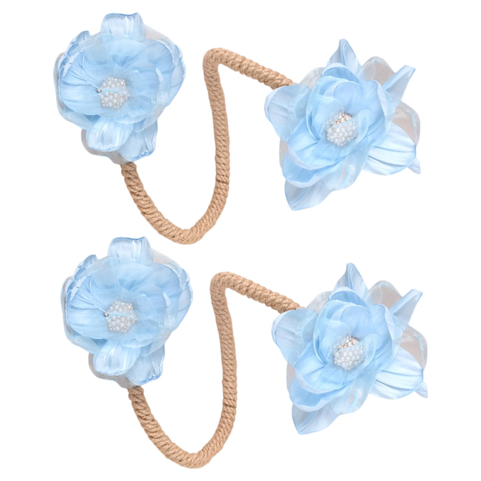 Mekalero Of Elegant Bendable Drapery Ties Simple Setups Sturdy Materials Ideal for Home Use Flexible Curtain Tie Backs