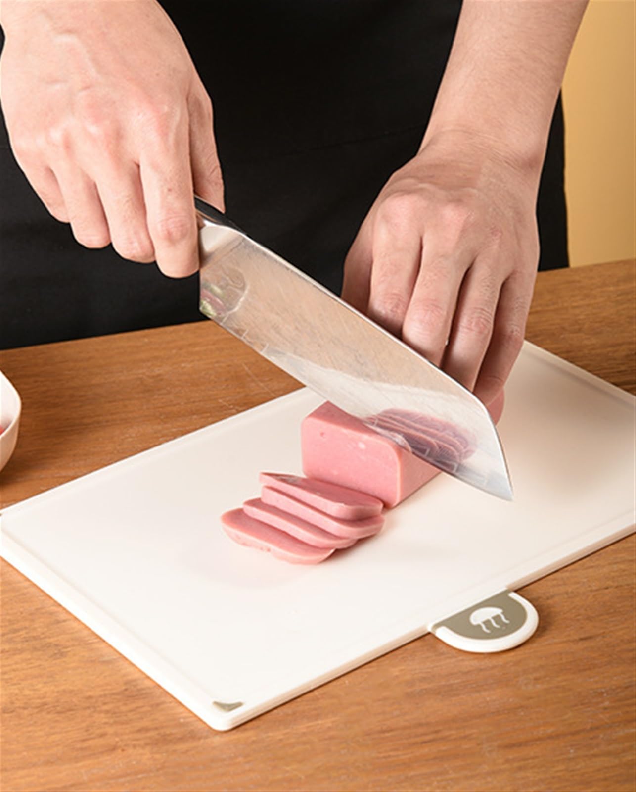 Schneidebrett Küchenbrett 4-teiliges Kunststoff-Schneidebrett, BPA-frei, Spülmaschinenfest, Schneidebretter Für Die Küche Schneidebretter Cutting Board (Color : B)