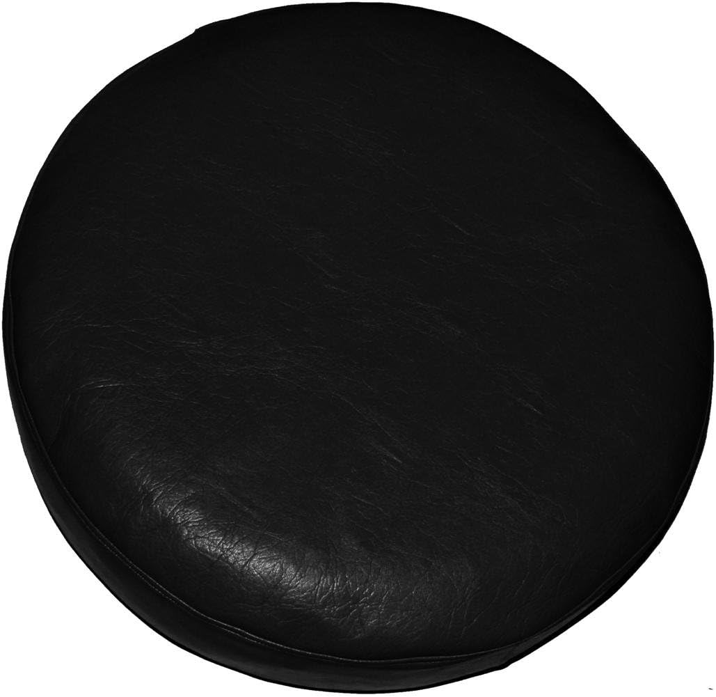 Custodia In Pelle Per Ruota Di Scorta - Per Auto, SUV, Camper - Nera, Taglia 205/70R15 - Foto 2