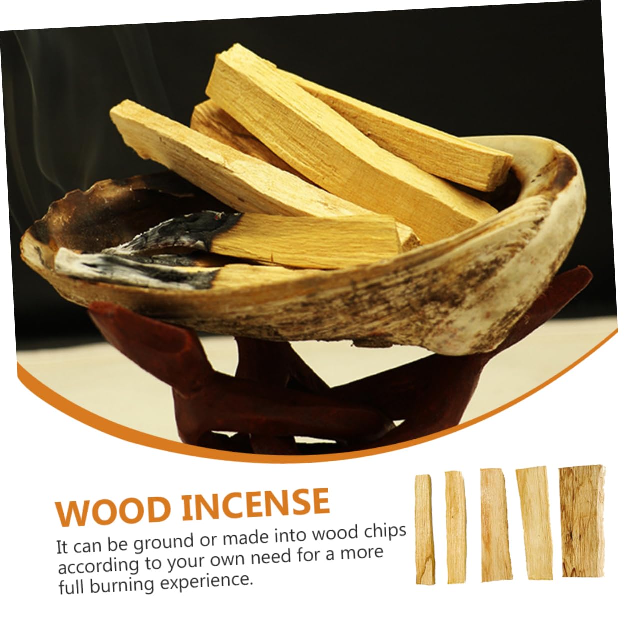 PRETYZOOM 15 Pz Bastoncino Di Incenso Naturale in Legno L'incenso Dell'occidente Kit Sfumatura Kit Sbavature Bastoncino Per Sbavature Per Aromaterapia Di Cedro Di Legno