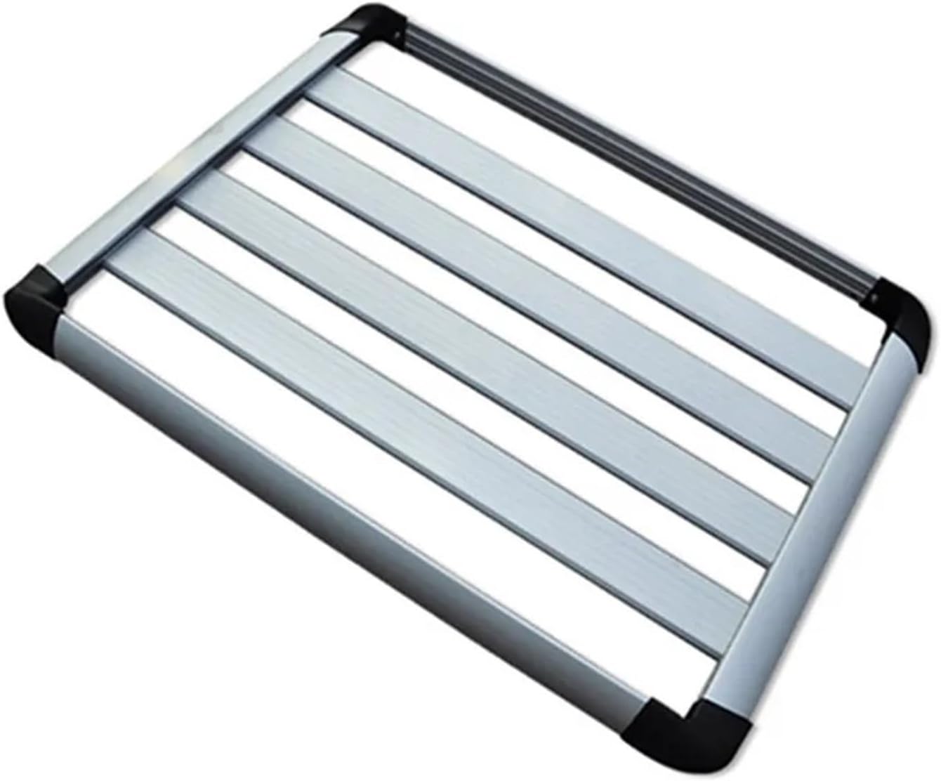 100x90CM 車のルーフカーゴキャリアバスケット シルバー