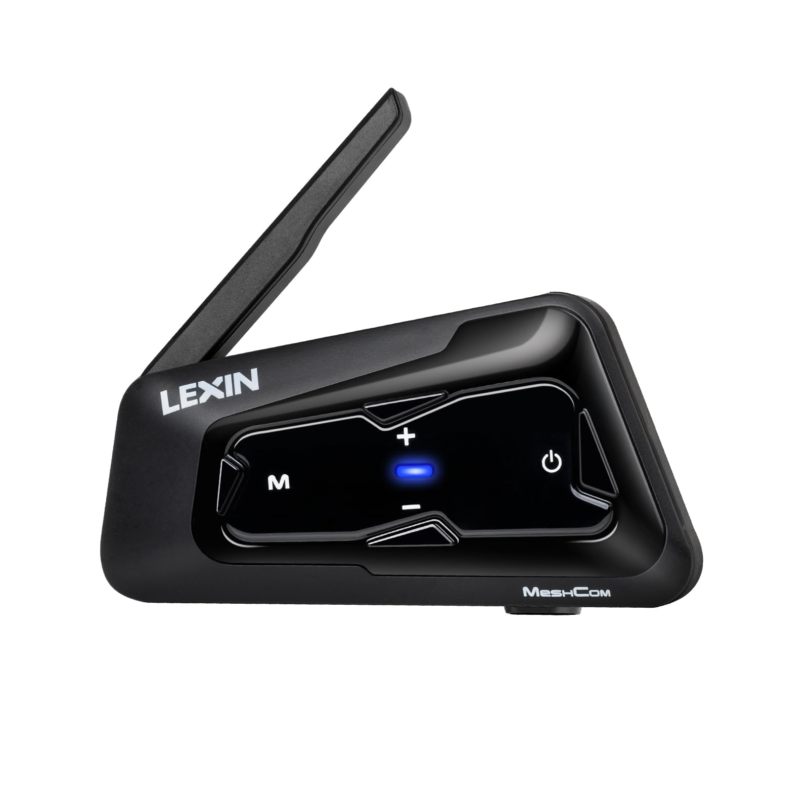 LEXIN MeshCom Motorrad Headset Mesh 3.0, Helm Kommunikationssystem, Motorradhelm Gegensprechanlage mit CVC und DSP Geräuschunterdrückung, Multi-Audio Funktion, IP67 Wasserdicht