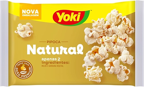 Yoki Pipoca Micro-Ondas Natural 100G