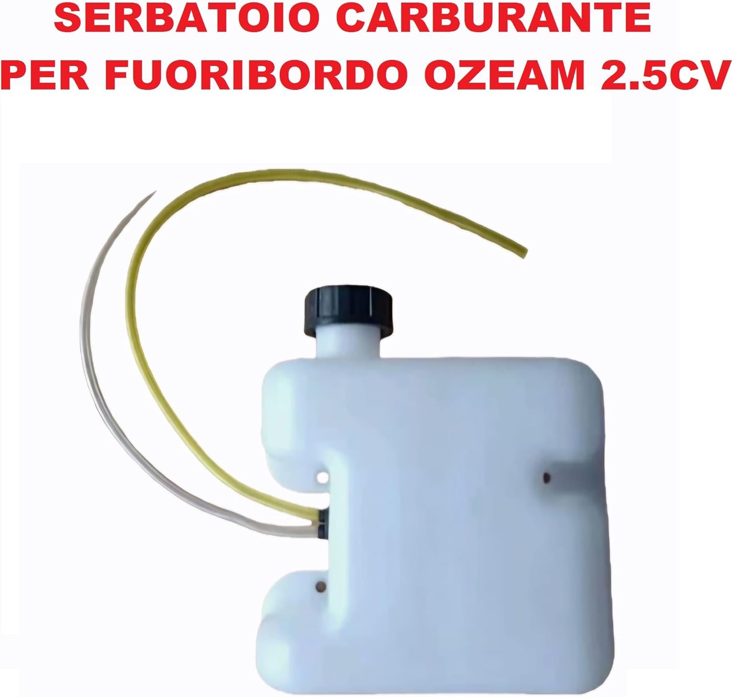 Serbatoio carburante per fuoribordo Ozeam 2.5cv e 2.5cv Pro di ricambio universale ,Parti di Ricambio per Tubazioni del Carburante, Gruppo di Ricambio Serbatoio