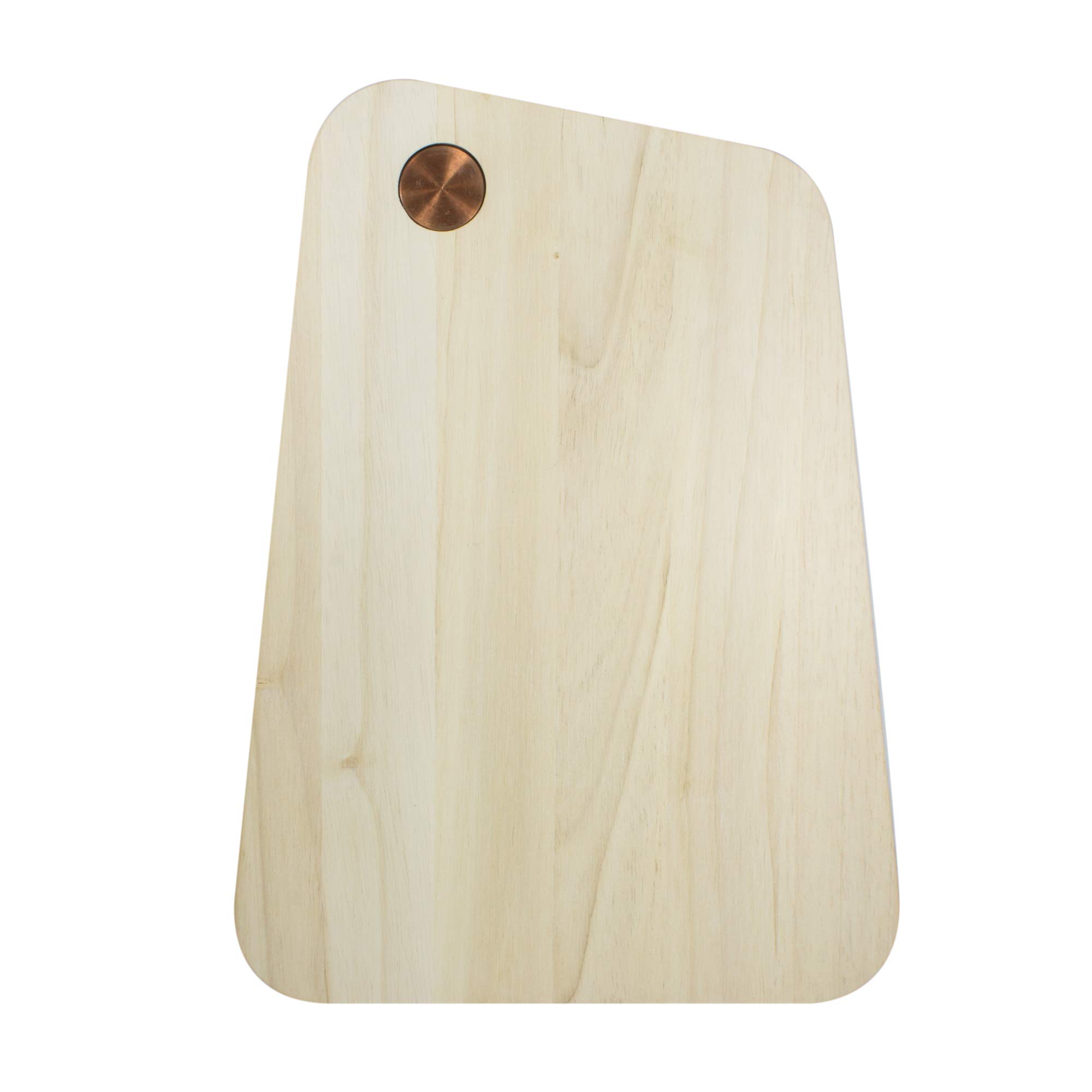 Tak Design Cutting Board, Wood, Brass