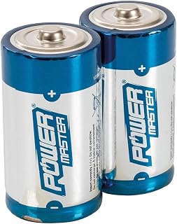 Powermaster 408718 C-Type Super Alkaline Battery LR14 2pk 2pk