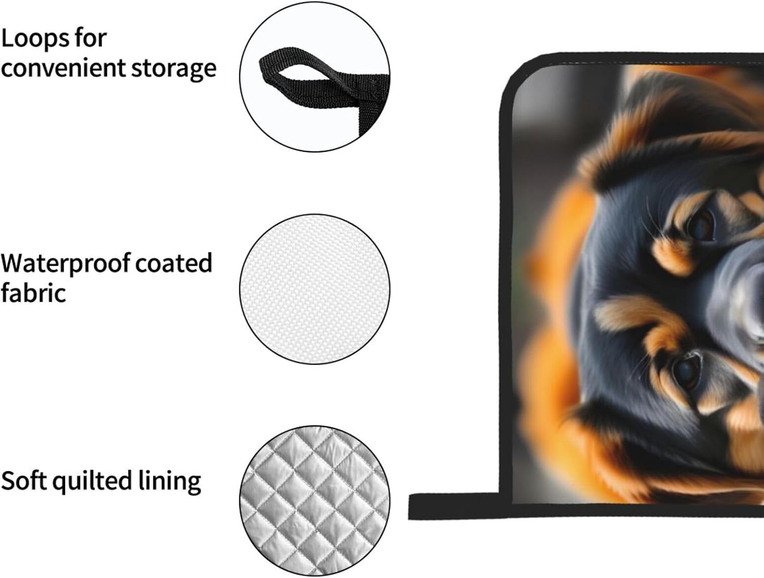 Lover Dog Paw Kitchen baking four piece set, fit for cooking and baking, oven, microwave, and outdoor barbecue