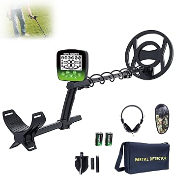 Metal Detector for Adults, 10" IP68 Professional Metal Detectors, 5 Modes de metales oro y Plata