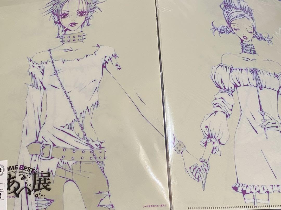 矢沢あい展 クリアファイル NANA Amazon.co.jp: 矢沢あい展クリアファイルNANA ナナ ハチ レン 3