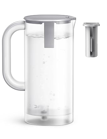 DREO Reverse Osmosis Water Filter Replacement Pitchers, Potable Water Pitcher for WF511 Countertop Water Purifier, 1.5L