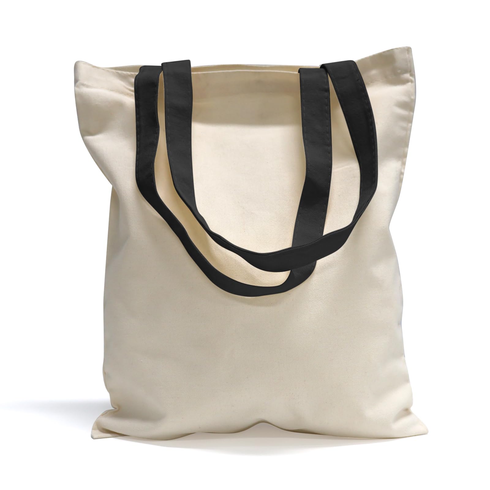 Morcheiong 40 Pack Cotton Tote Bag Blank Canvas Bag Reusable Grocery Shopping Bags, Suitable for DIY Craft, Grocery, Shopping, Drawing, Promotion,