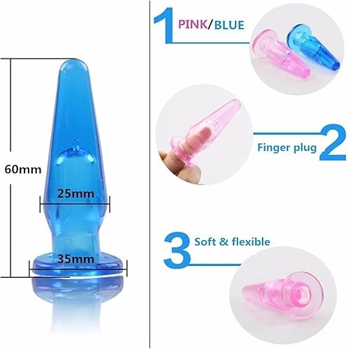 Miniatura 4 de Principiante Anal Plug Herramienta de entrenamiento de ano, estimulador de glúteos, consolador de bala para hombre, masaje de próstata, juguetes