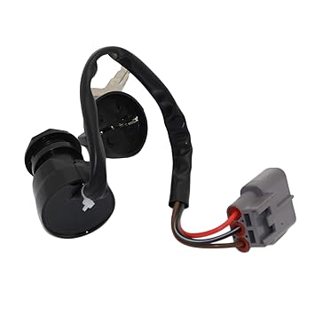 TENOOR 1Pc New Ignition Key Switch Replacements Fits for Yamaha Grizzly 660 YFM660_67030000