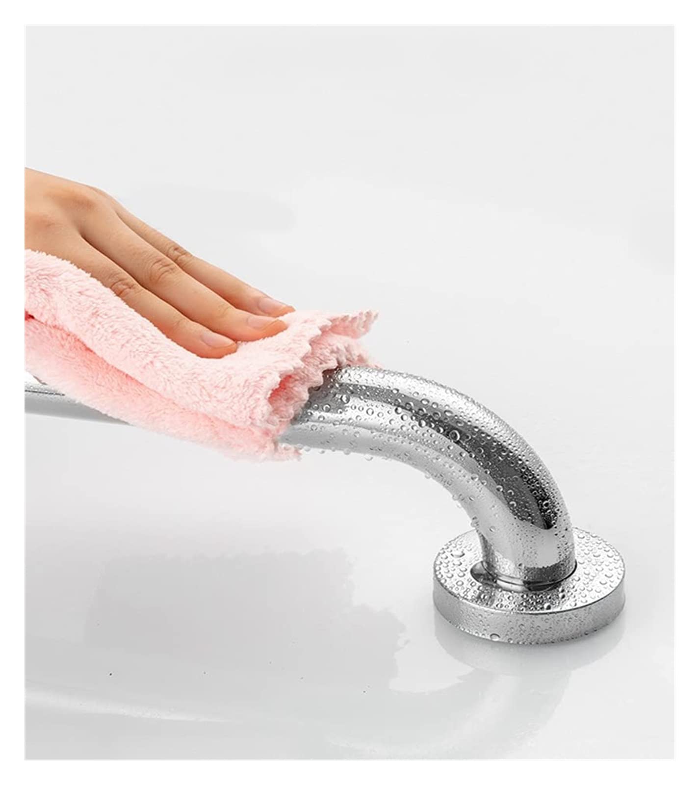 Barras de Apoyo para bañera de Acero Inoxidable 304, Antideslizantes, para Ducha de baño, de Seguridad, con Mango Recto, para Montaje en par