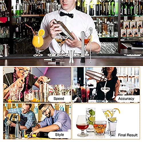 Kit de Bartender con Soporte y Coctelera 12 Piezas 550ML miniatura 5